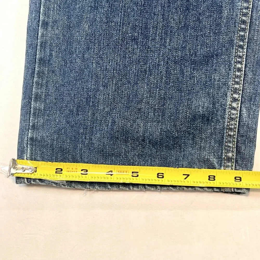 Levi’s 559 Jeans Men 40x32 Relaxed Straight Blue Denim Distressed Faded